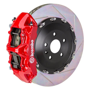 Brembo 1N2.9531A2 Brembo 15-18 M3 (CC Brake Equipped) Front GT BBK 6 Piston Cast 405x34 2pc Rotor Slotted Type1-Red