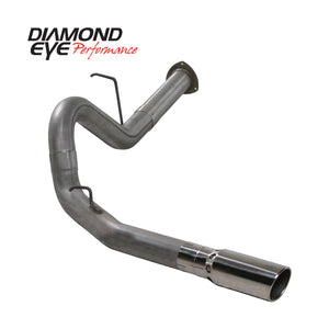 Diamond Eye Performance K4130S Diamond Eye KIT 4in DPF-BACK Single SS 07.5-10 fits CHEVY 6 6L 2500/3500 PCKGD BX46X14X14OD EL-PL