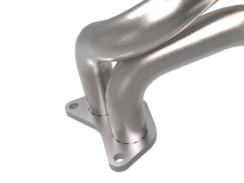 AFE 48-36804-HC d Steel 304 Stainless Steel Header w/ Cat 13-19 fits Subaru Out