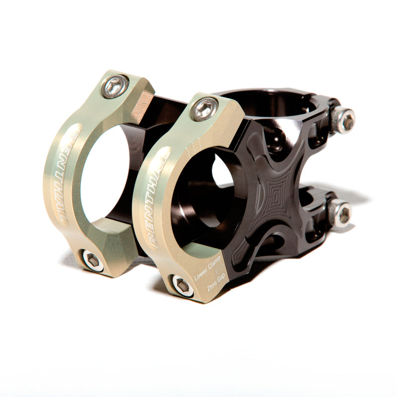 Renthal STM102-BKAG fits Apex Stem 50 mm. - Aluminum Gold/Black