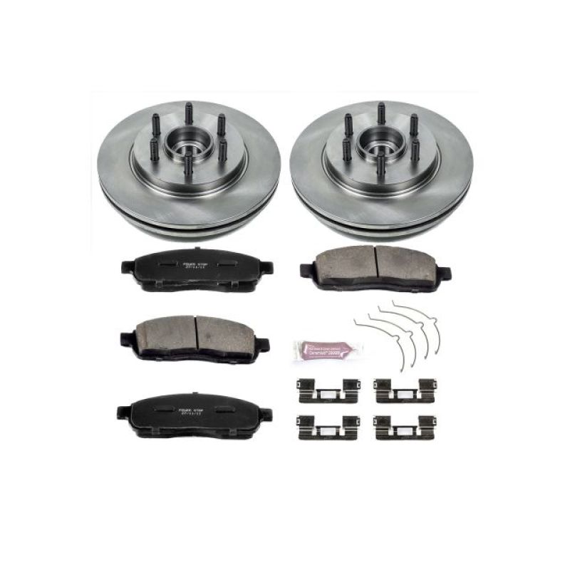 Power Stop KOE1939 06-08 Lincoln Mark LT Front Autospecialty Brake Kit