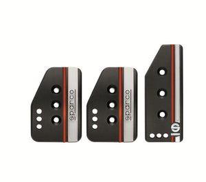 SPARCO 037879IT01 Sparco Pedal Set Settanta Short Silver