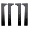 Wehrli Modular Steel Work Bench Top/Shelf Kit - 40in Tall x .120in Thick (Raw Steel)