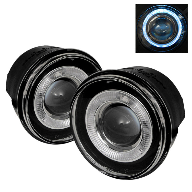Spyder 5021472 fits Jeep 05-09 Grand Cherokee Halo Projector Fog Lights w/swch