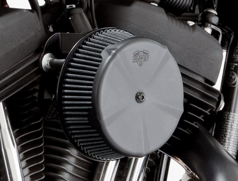 Vance 71015 & Hines Black Skullcap Intake Cover