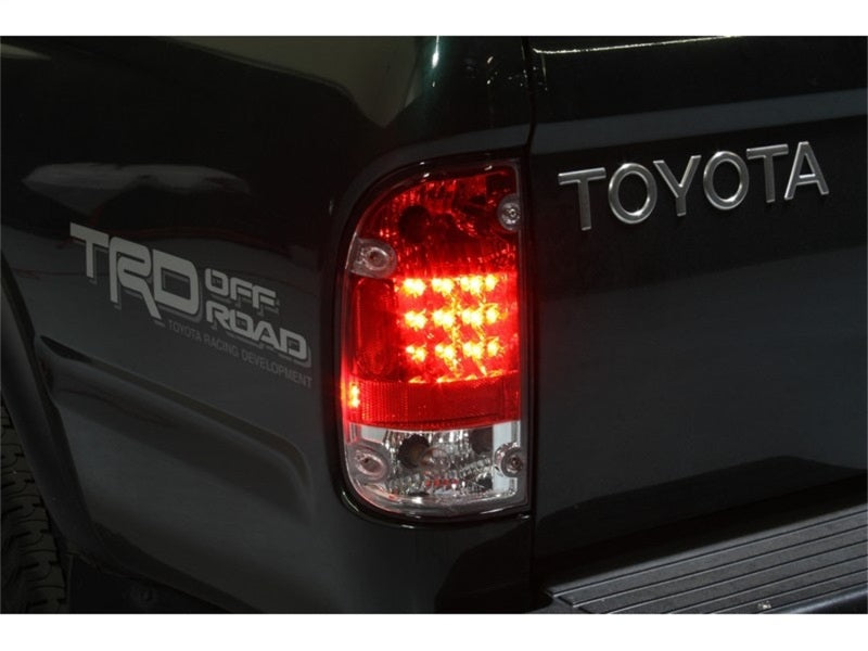 Spyder 5008022 fits Toyota 95-00 Tacoma LED Tail Lights Red Clear ALT-YD-TT95-L