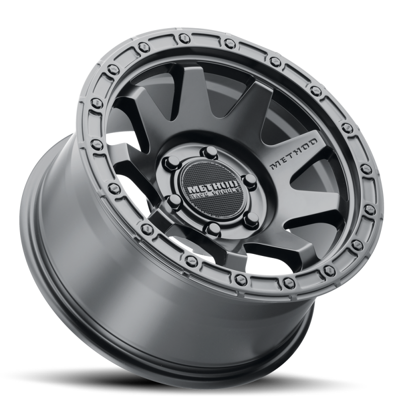 Method MR31779050512N MR317 17x9 -12mm Offset 5x5 71.50mm CB Matte Black Wheel