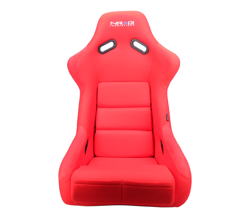 NRG FRP-300RD FRP Bucket Seat (Red Cloth) - Large