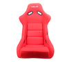 NRG FRP-300RD FRP Bucket Seat (Red Cloth) - Large