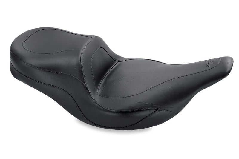 Mustang 75235 Harley Electra Glide, Tour Glide Sport Touring 1PC Seat - Black