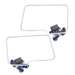 ORACLE Lighting 2300-334 Oracle fits Ford F-150/Raptor 09-14 Halo Kit - ColorSHIFT w/o Controller