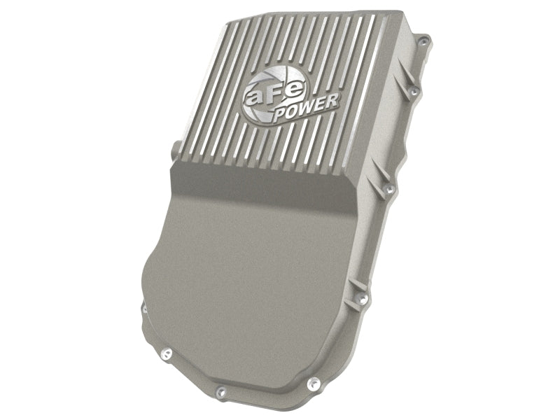aFe 46-71310A POWER 21-24 Ram TRX (8HP90/95 Trans) Street Series Transmission Pan - Raw w/ Machined Fins