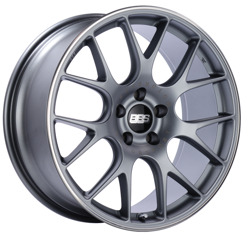 BBS CH113TIPO CH-R 20x9 5x120 ET29 Satin Titanium Polished Rim Protector Wheel -82mm PFS/Clip Required