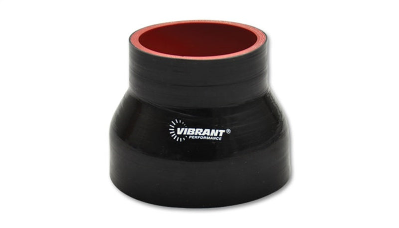 Vibrant 2767 Reinforced Silicone Transition Connector - 1.75in I.D. x 2in I.D.