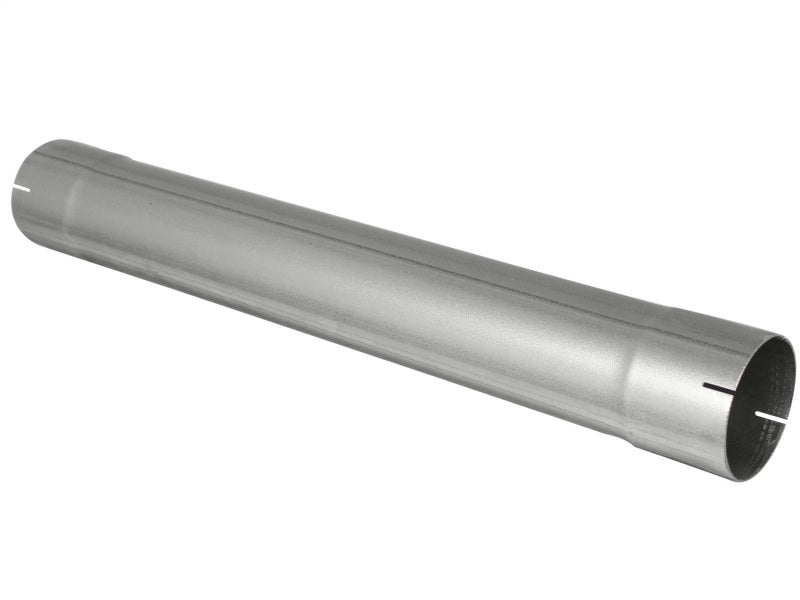 AFE 49-91003 MACHForce XP Exhausts Muffler Delete Aluminized 4 ID In/Out 8 Dia
