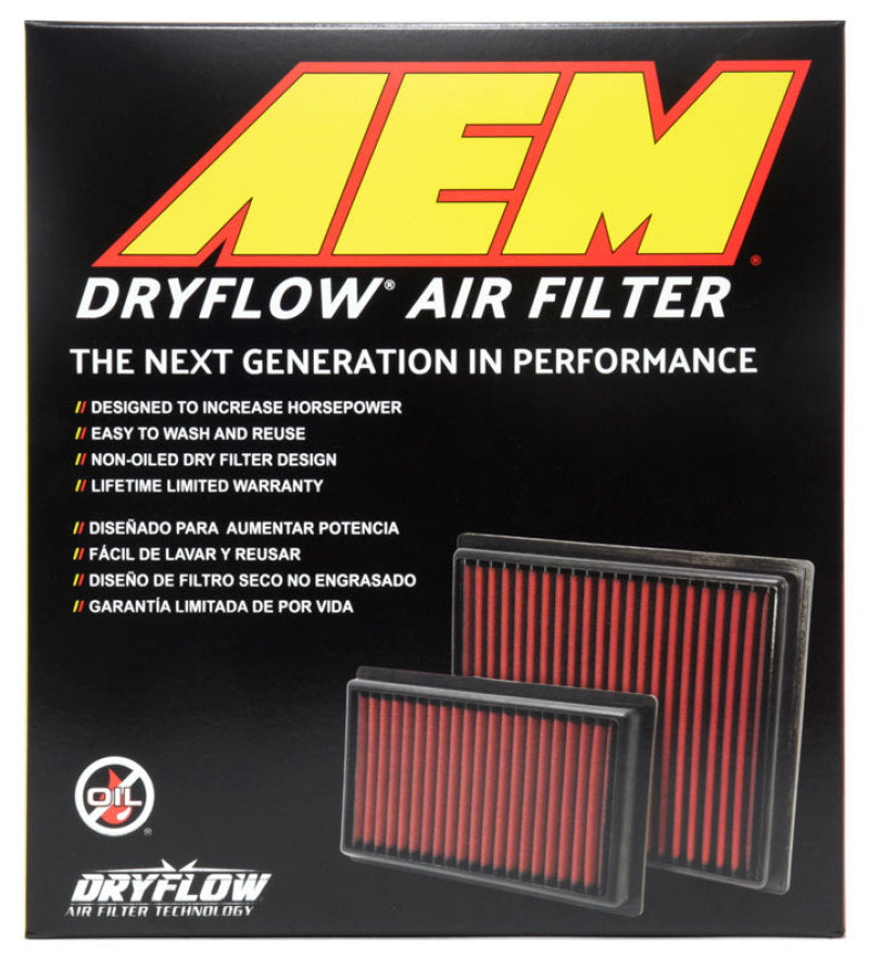 AEM 28-20054 95-02 fits Toyota 4 Runner 3.4L / 92-97 fits Lexus SC300/SC400 3.0L/4.0L DryFlow Air Filter