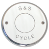 S&S 170-0239 Cycle 14-16 Indian Touring Models Nostalgic Chrome Billet Cover For