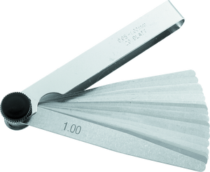 BikeMaster 151526 BikeMaster 20-Blade Metric Feeler Gauge Set (Pack of 3)