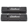 Edelbrock 4643 Valve Cover Signature Series fits Chevrolet 1959-1986 262-400 CI V8 Tall Black