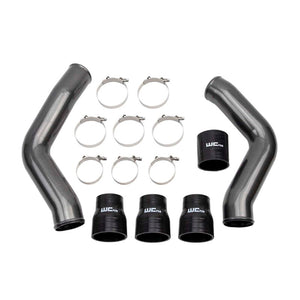 Wehrli 13-18 Cummins 6.7L 3.5in High Flow Intake Bundle Kit Stage 1 - Flat Black