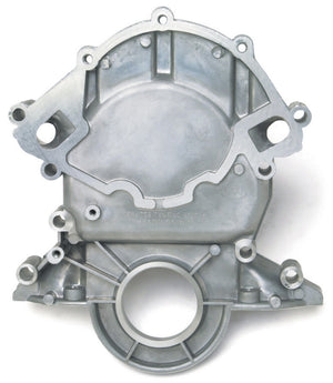 Edelbrock 4251 Timing Cover Alum S/B fits Ford 86-93 5 0L 88 Up 351-W w/ Reverse Rot Water Pump