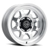ICON 8117855557SM Nuevo 17x8.5 / 5x150 / 25mm Offset / 5.75in BS - Silver Machined Wheel