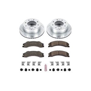 PowerStop K5563-36 11-20 fits GMC Sierra 3500 HD Rear Z36 Truck & Tow Brake Kit
