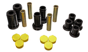 Energy Suspension 5.3137G 02-05 fits Dodge Ram 1500 2WD Black Front Control Arm Bushing Set