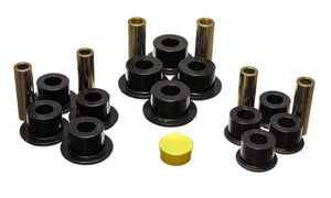 Energy Suspension 3.2141G fits Chevy Rear Leaf Spring Set - Black