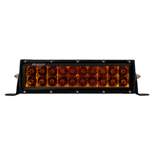 Rigid Industries 110223 E-Series 10in. Spot w/ Amber PRO Lens