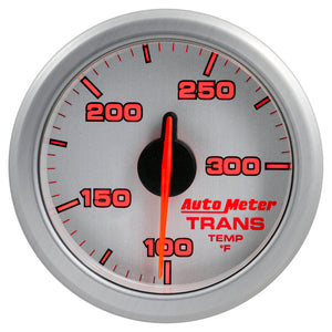 AutoMeter 9157-UL Autometer Airdrive 2-1/6in Trans Temperature Gauge 100-300 Degrees F - Silver