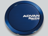 Advan V2083 63mm Full Flat Centercap - Blue Anodized