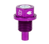 NRG NOP-100PP Magnetic Oil Drain Plug M14X1.5 fits Acura/Honda/Mazda/Mitsubishi - Purple