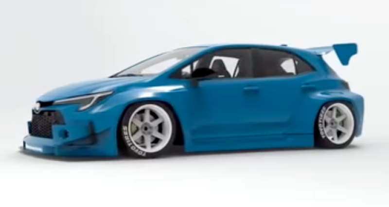 GReddy 66910220 PandeM 2023+ fits Toyota GR Corolla Full Widebody Kit w/ Wing