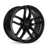 Enkei Tune 18x8 / 5x114.3 BP / ET45 / 72.6mm Bore - Gloss Black Wheel