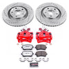 PowerStop KC4564 26 04 fits Audi S4 Rear Z26 Street Warrior Brake Kit w/Calipers