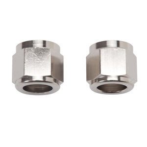 Russell 660571 Performance -6 AN Tube Nuts 3/8in dia. (Endura) (2 pcs.)