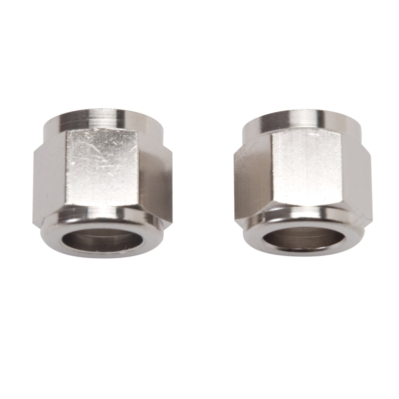 Russell 660571 Performance -6 AN Tube Nuts 3/8in dia. (Endura) (2 pcs.)
