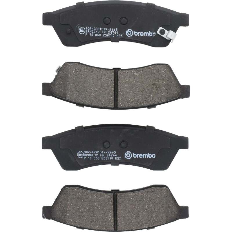 Brembo OE P10060 04-06 fits Suzuki Verona PRIME Low-Met Brake Pad - Rear