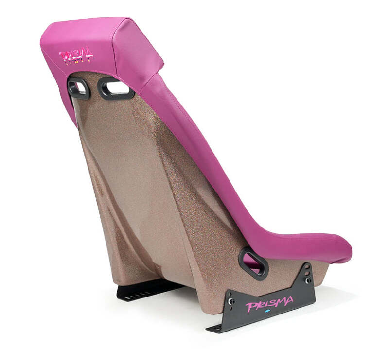 NRG PRI-150WINE PRI-150WINE GT Retro Bucket Seat - Wine PVC Leather Wine