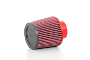 BMC FBSA60-110C Single Air Universal Conical Filter w/Carbon Top - 60mm Inlet /