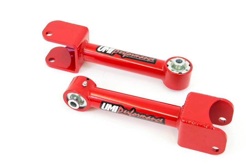 UMI Performance 3036-R 78-88 G-Body Non Adjustable Upper Control Arms- Roto-Join