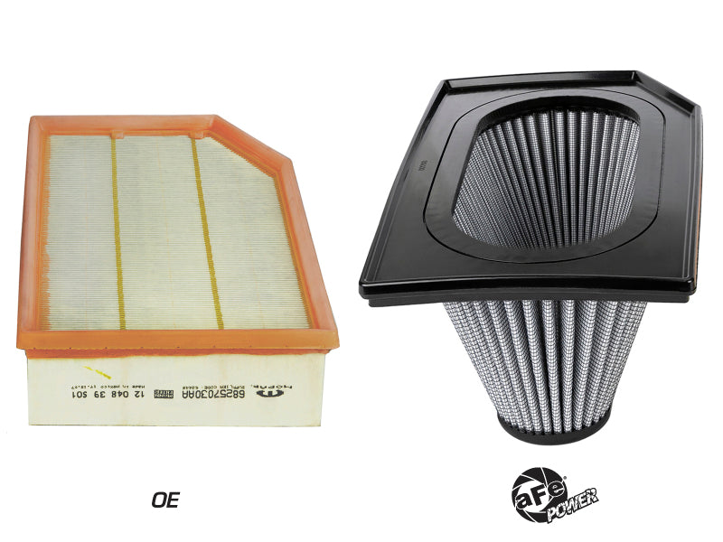AFE 31-80280  FLOW PRO DRY S Inverted Air Filter 18-19 fits Jeep Wrangler (JL)