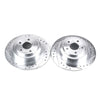 PowerStop fits Subaru 03-06 Baja Rear Evolution Drilled & Slotted Rotors - Pair