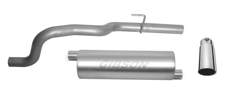 Gibson 17805 fits Jeep 02-04 Grand Cherokee Laredo 4.0L 2.5in Cat-Back Single Exhaust - Aluminized