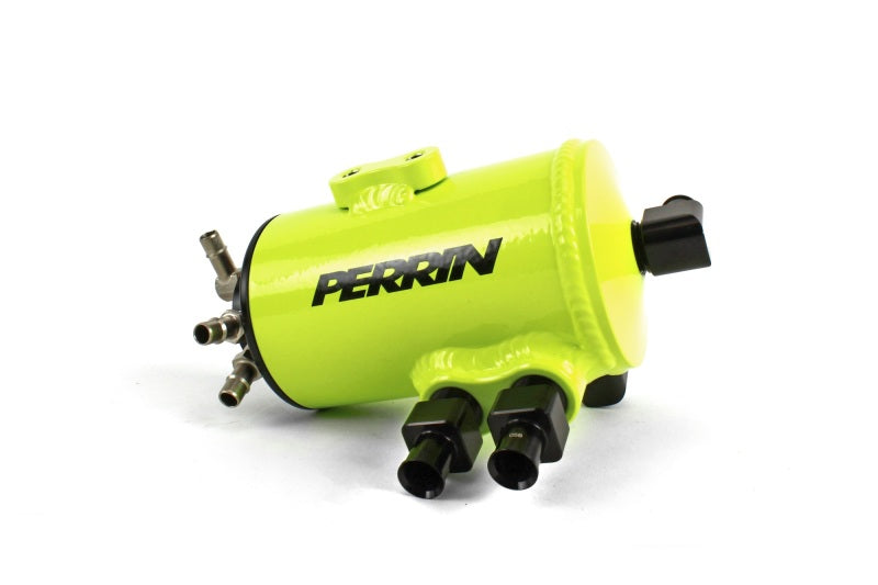 Perrin PSP-ENG-612NY 22-23 fits Toyota GR86 / 13-16 fits Scion FR-S / 13-23 fits Subaru BRZ Air Oil Separator - Neon Yellow