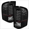 5073716 Xtune fits Chevy 07-13 Silverado LED Tail Lights Black ALT-JH-CS07-LED