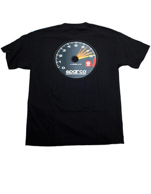 SPARCO SP01600NR1S Sparco T-Shirt Tach Blk Sml