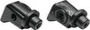 Kuryakyn 8834 Kuryakyn Footpeg Adpt Rear Sat Blk fits Bmw