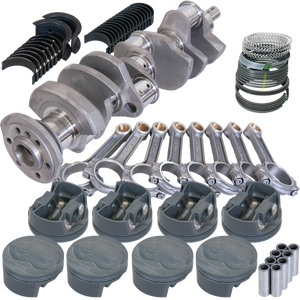 Eagle 62504030 fits Chevy 400 3.750in Crank 6.000in I-Beam Rods 4cc Dome 4.155in Pistons Rotating Assembly